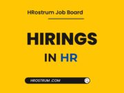 Trending Jobs @ Infosys, Sodexo, Hexaware HROstrum Jobs