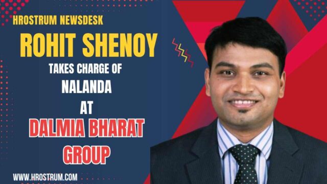 Rohit Shenoy takes charge as Head of Nalanda at Dalmia Bharat Group
