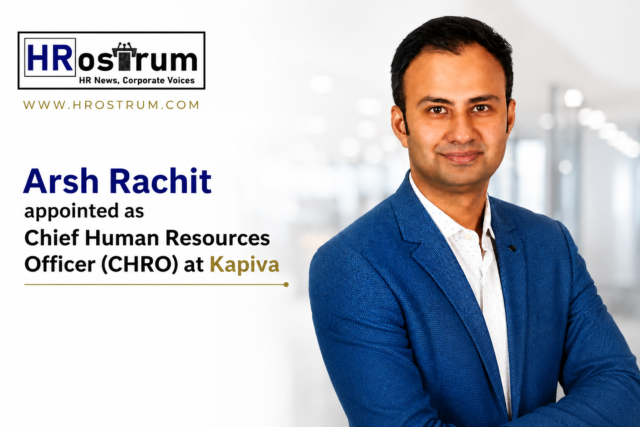 Arsh Rachit Appointed CHRO at Kapiva Arsh Rachit Appointed CHRO at Kapiva