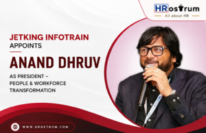 Jetking Infotrain appoints Anand Dhruv as President , People & Workforce Transformation Anand Dhruv Joins Jetking